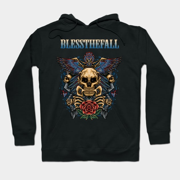 BLESSTHEFALL BAND Hoodie by MrtimDraws